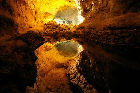Cueva de los Verdes. Viajar a Lanzarote con niños