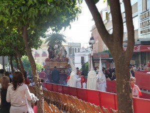 La Borriquita en Carrera Oficial (Domingo de Ramos)