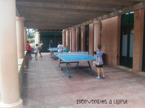 Ping Pong en el Barceló Punta Umbría
