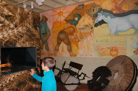 Museo de la Vida Rural, Espluga de Francoli, Muntanyes de Prades con niños