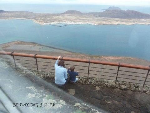 Mirador del Río. Viajar a Lanzarote con niños