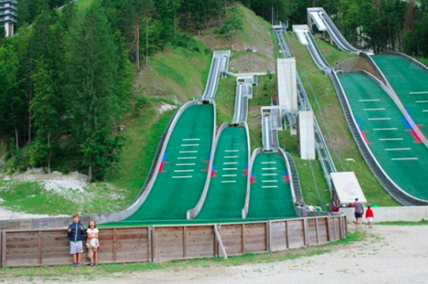 Pistas de esquí, Eslovenia con niños